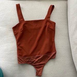 Lulu’s rust colored bodysuit